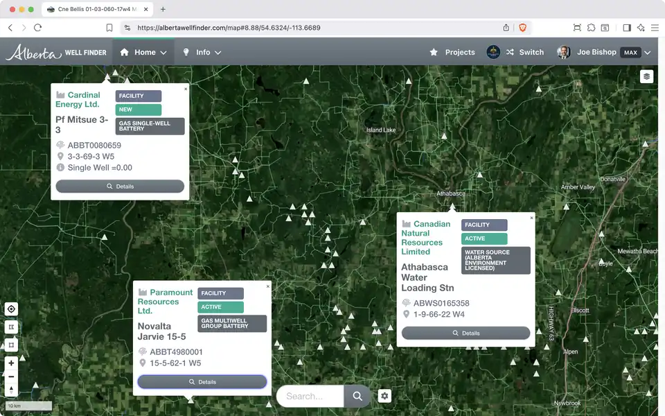 <span class="fa fa-fw fa-industry mr-1 has-text-grey-light"></span> Facilities screenshot 1